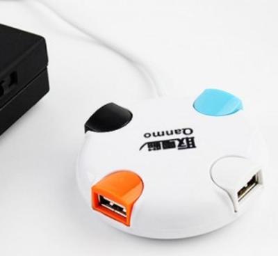 批發(fā)取電貓圓形USB HUB分線器，USB一分四擴(kuò)展口選購指南